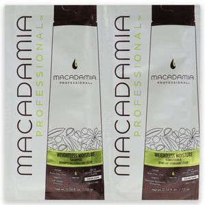 Professional Weightless Moisture Macadamia Oil 2 x 0.34 oz Shampoo & Conditioner
